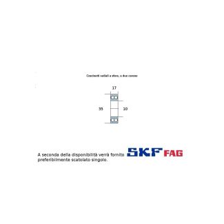 10 35 17 CUSCINETTO MARCHIO SKF