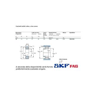 30 72 27 CUSCINETTO MARCHIO SKF O FAG