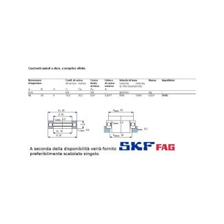 15 28 9 CUSCINETTO MARCHIO SKF O FAG