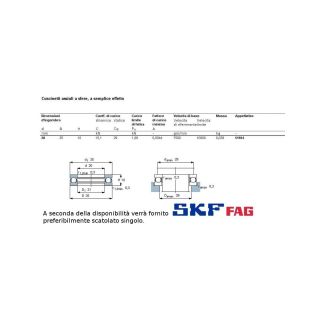 20 35 10 CUSCINETTO MARCHIO SKF O FAG