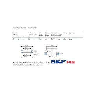 35 52 12 CUSCINETTO MARCHIO SKF O FAG