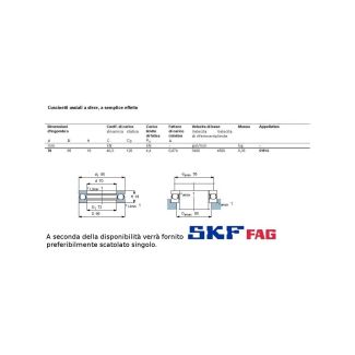 70 95 18 CUSCINETTO MARCHIO SKF O FAG