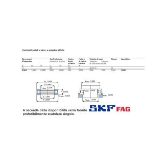 25 47 15 CUSCINETTO MARCHIO SKF O FAG