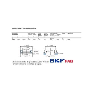 55 90 25 CUSCINETTO MARCHIO SKF O FAG