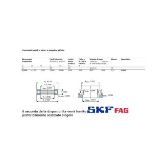 70 105 27 CUSCINETTO MARCHIO SKF O FAG