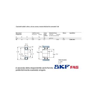 10 30 14 CUSCINETTO MARCHIO SKF O FAG