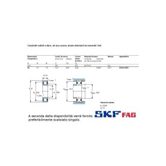 20 47 18 CUSCINETTO MARCHIO SKF O FAG