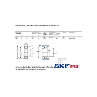 20 52 21 CUSCINETTO MARCHIO SKF O FAG