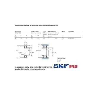 30 72 27 CUSCINETTO MARCHIO SKF O FAG