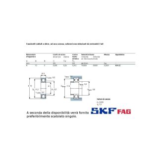 4 13 5 CUSCINETTO MARCHIO SKF O FAG