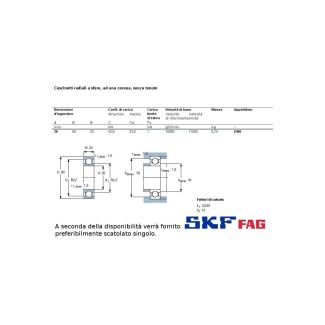 30 90 23 CUSCINETTO MARCHIO SKF O FAG.