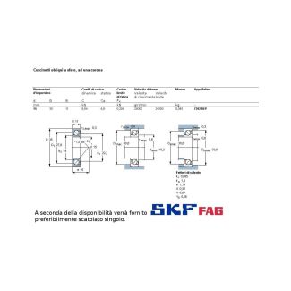 15 35 11 CUSCINETTO MARCHIO SKF O FAG