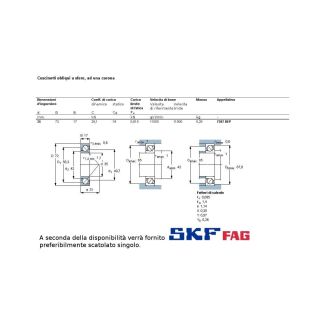 35 72 17 CUSCINETTO MARCHIO SKF O FAG