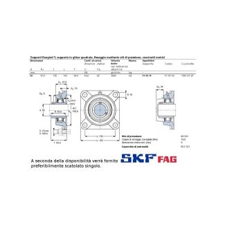 FY 55 TF CUSCINETTO MARCHIO SKF O FAG