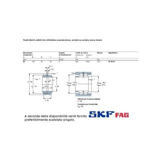 GE 90 ES CUSCINETTO MARCHIO SKF O FAG