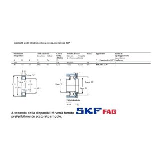 NUP 2207 ECP CUSCINETTO MARCHIO SKF O FAG