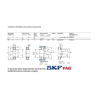 NU 207 ECP CUSCINETTO MARCHIO SKF O FAG