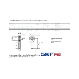 POS14 M CUSCINETTO MARCHIO SKF O FAG