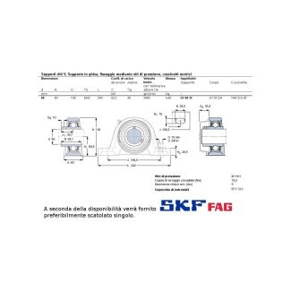 SY 60 TF CUSCINETTO MARCHIO SKF O FAG