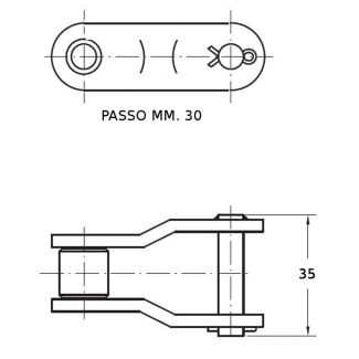 FALSA PER CATENA (ART. CT235)