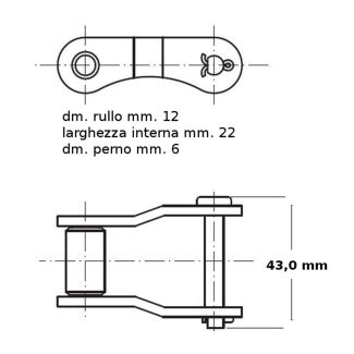 FALSA PER CATENA (CT255,CT250,CT275)