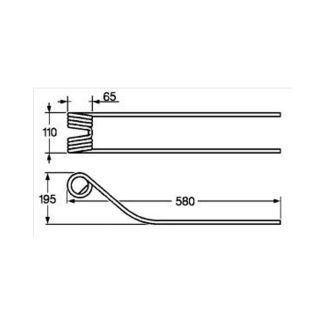 DENTE GIROANDANATORE GALFRE 92. 78-92