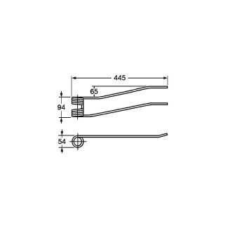 0292960-DENTE GIROANDANATORE STOLL NH DESTRO