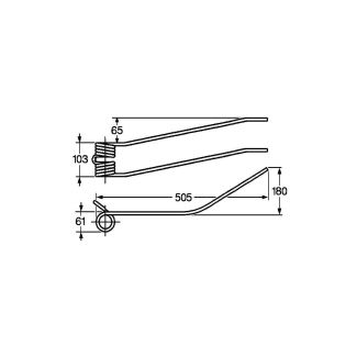 SLAM 3° TIPO A 4 SPIRE. COD. ORIGINALE LS 30062