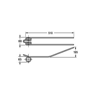 DENTE GIROANDANATORE BCS 2 TIPO