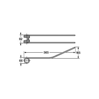 492472-DENTE GIROANDATORE FELLA 492816 CORPO MOLLA GRANDE