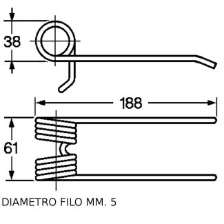 DENTE AUTOCARICANTE DECHENTRAITER. AD ESAURIMENTO