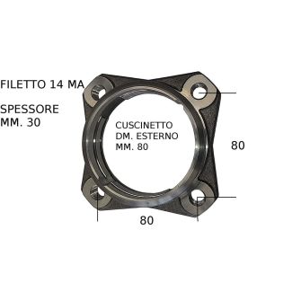 SUPPORTO MASCHIO PER RULLO DECESPUGLIATORE COD. M23400439R