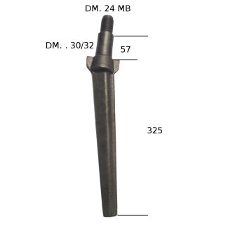 DENTE ERPICE RH6 REMAC CONICO TIPO PESANTE