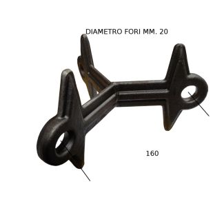 DENTE ERPICE TROTTOLA IN ACCIAIO (KG. 1,5)