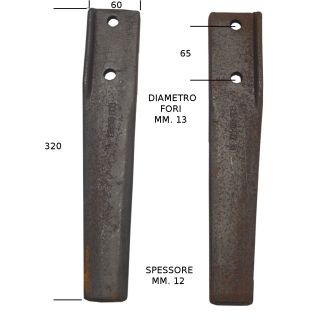 DENTE ERPICE BREVIGLIERI RH 58 DX/SX