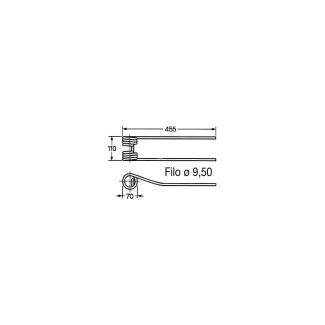 DENTE GIRELLO GALFRE 88 2° TIPO.   COD. ORIGINALE 67268