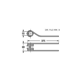 DENTE GIRELLO FAHR INTERMEDIO 2NDA SERIE
