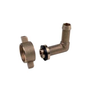 PORTAGOMMA CURVO DA MM. 10 CON GIRELLO DA 1/2'