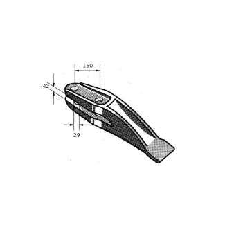 DENTE A FORCELLA FIAT ALLIS/HITACHI