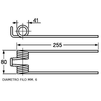 DENTE RANGHINATORE FONTANESI  67402