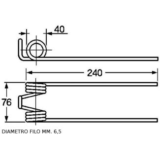 DENTE RANGHINATORE LINCE SUPER. COD. ORIGINALE   67405