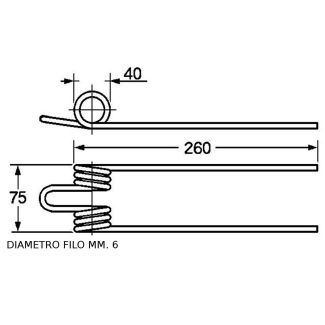 DENTE RANGHINATORE FORT. COD. ORIGINALE   67407