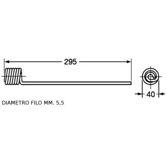 DENTE RANGHINATORE OLIVI. COD. ORIGINALE   67413