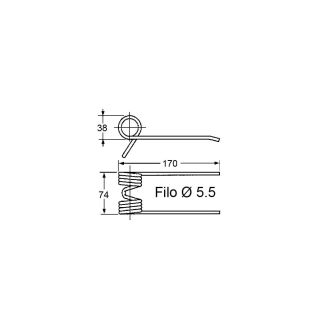 DENTE ROTOPRESSA adattabile FERABOLI