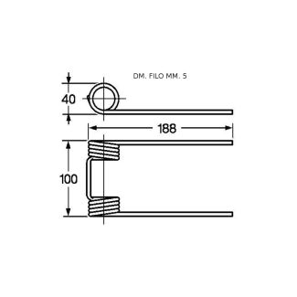 DENTE PRESSA GALLIGNANI LARGA. COD. ORIGINALE   59519