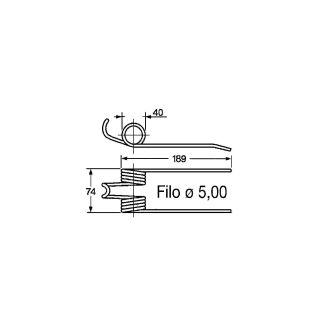 DENTE ROTOPRESSA adattabile GALLIGNANI 1° TIPO