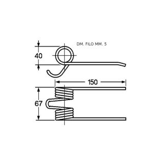 DENTE ROTOPRESSA GALLIGNANI 3° TIPO