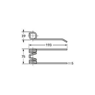 DENTE ROTOPRESSA WELGER LARGA 3° TIPO.