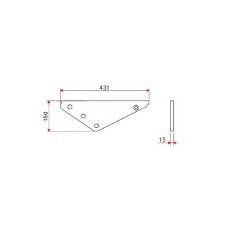 SUPPORTO PER COLTELLO SGARIBOLDI OMAS (ART. DS003 - ART. DS001)