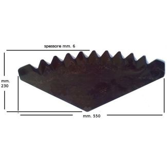 COLTELLO MOD. AGM ORIGINALE BUSATISAL TUNGSTENO, SX SENZA FORI